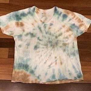 Hand made tie dye t shirt